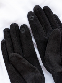 Перчатки ISSA Plus модель PE-22_black Фото