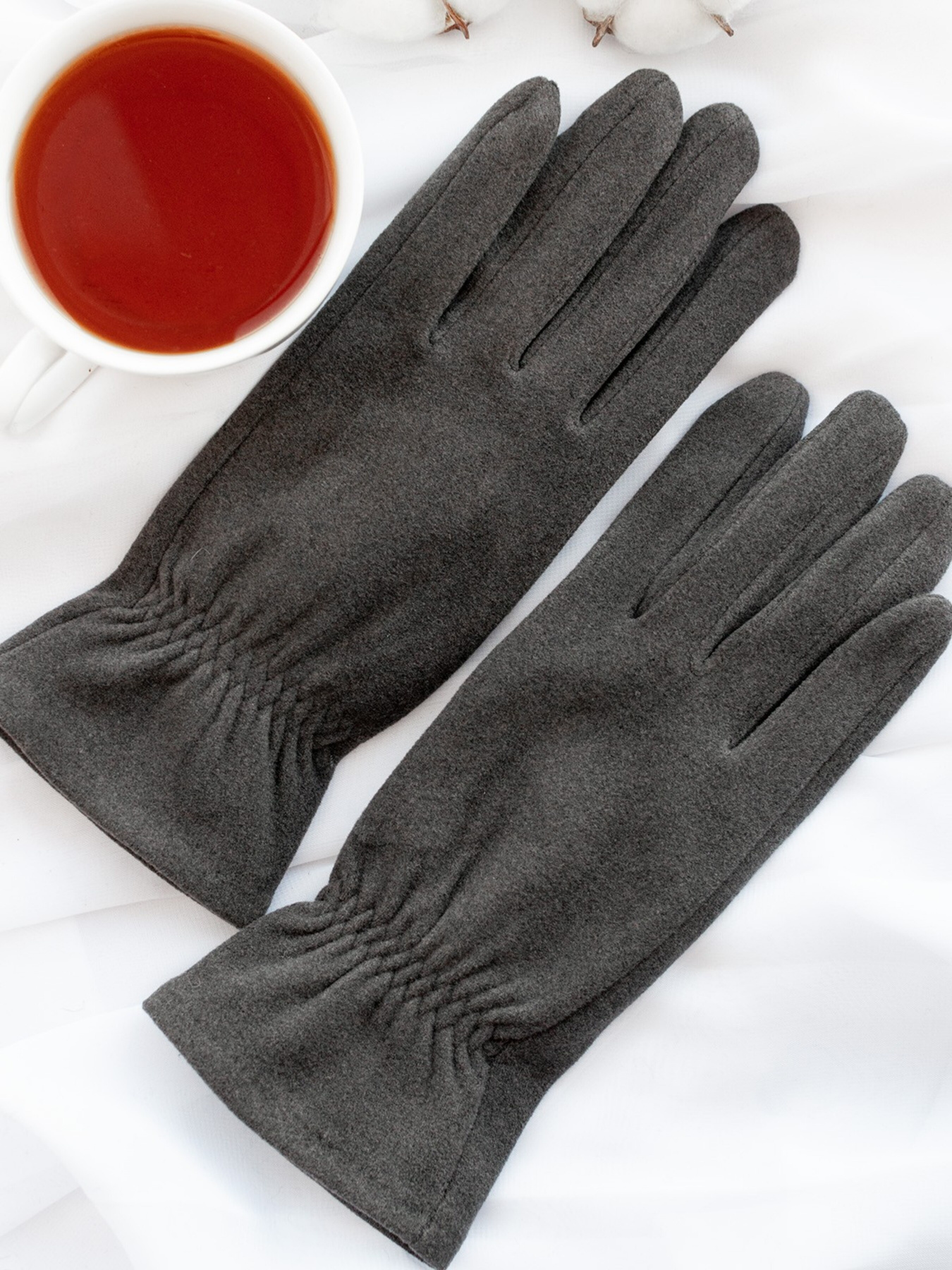 Перчатки ISSA Plus модель PE-23_darkgray Фото