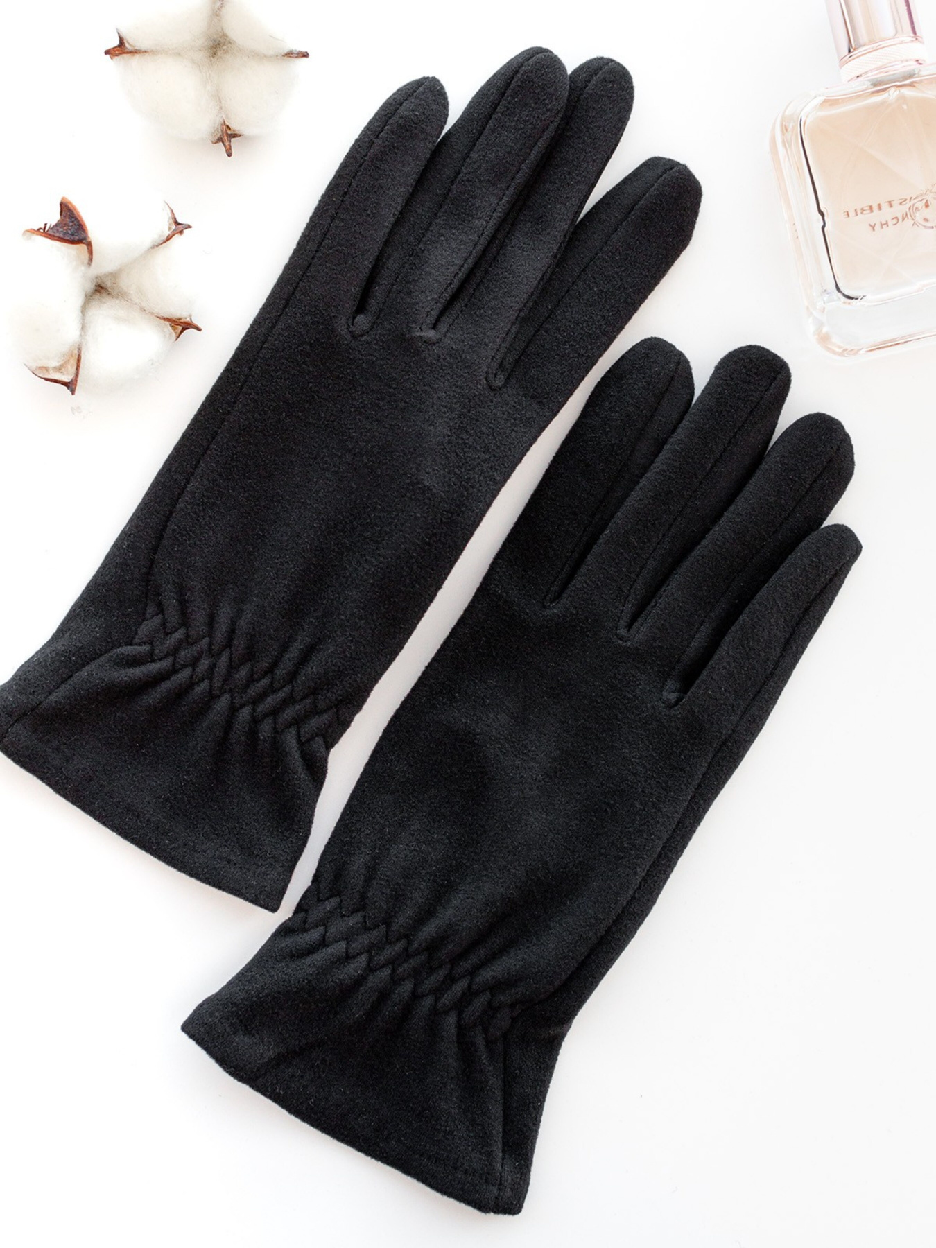 Перчатки ISSA Plus модель PE-23_black Фото