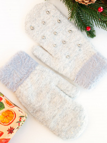 Рукавиці ISSA Plus модель PE-24_grey Фото