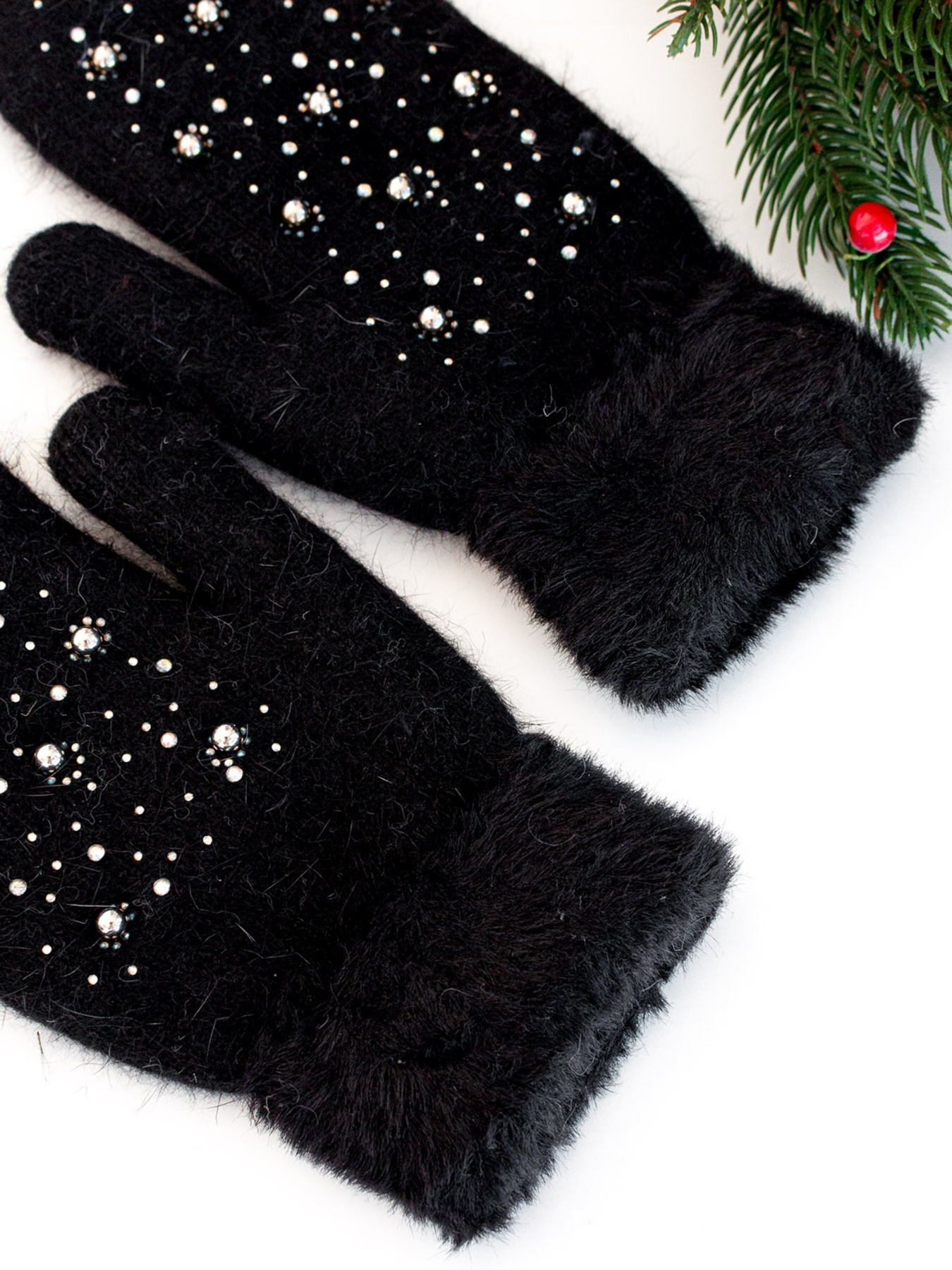 Рукавиці ISSA Plus модель PE-24_black Фото