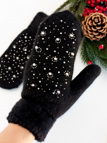 Рукавиці ISSA Plus модель PE-24_black Фото