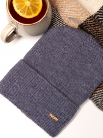 Шапка ISSA Plus модель SH-02_blue Фото