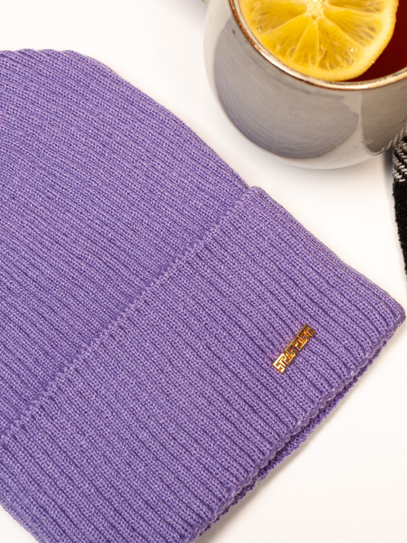 Шапка ISSA Plus модель SH-02_lilac Фото