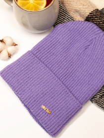 Шапка ISSA Plus модель SH-02_lilac Шапка ISSA Plus модель SH-02_lilac Фото