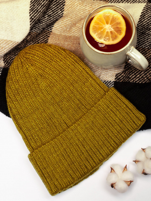 Шапка ISSA Plus модель SH-05_khaki Фото