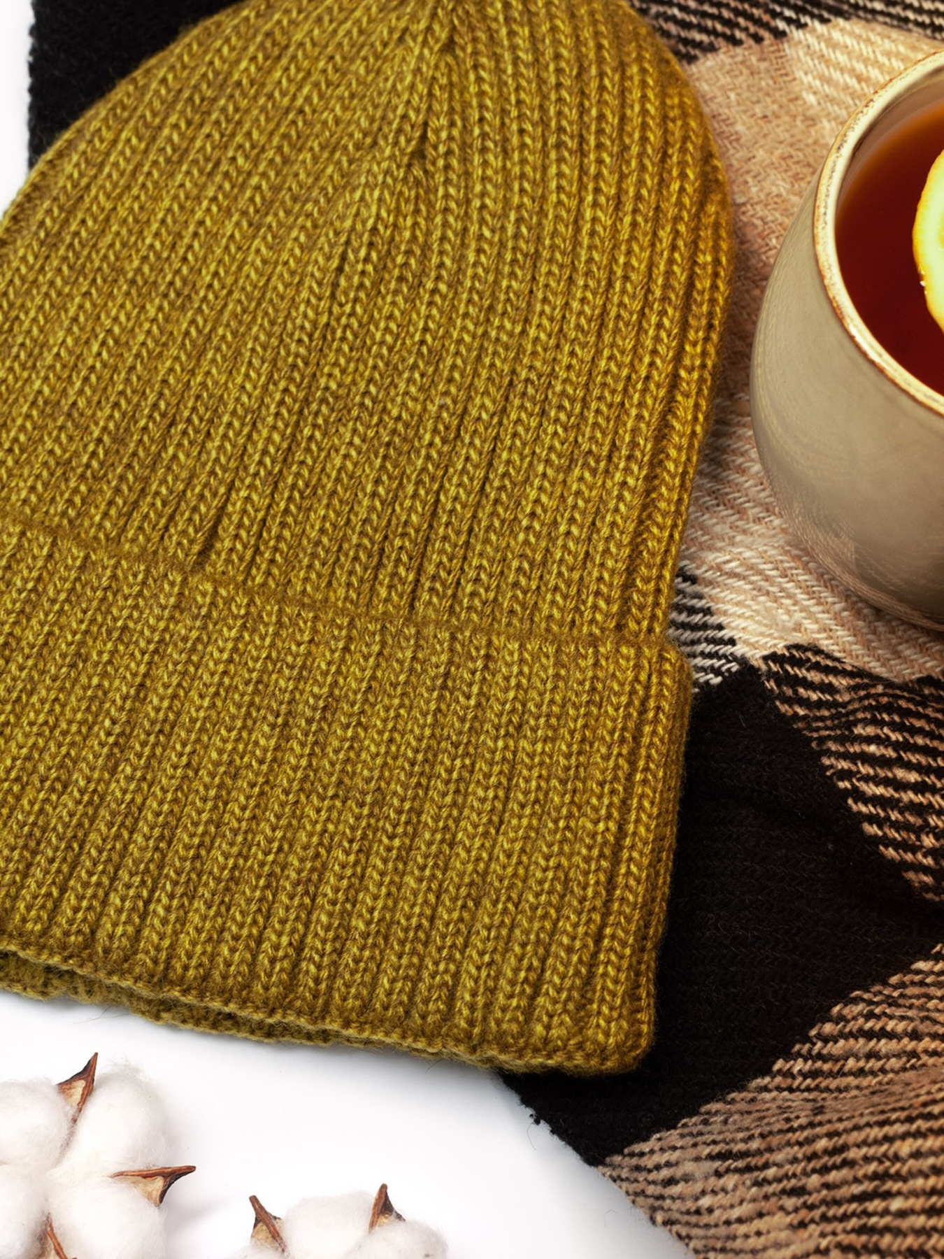 Шапка ISSA Plus модель SH-05_khaki Фото