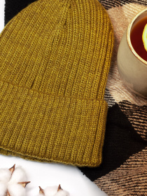 Шапка ISSA Plus модель SH-05_khaki Фото