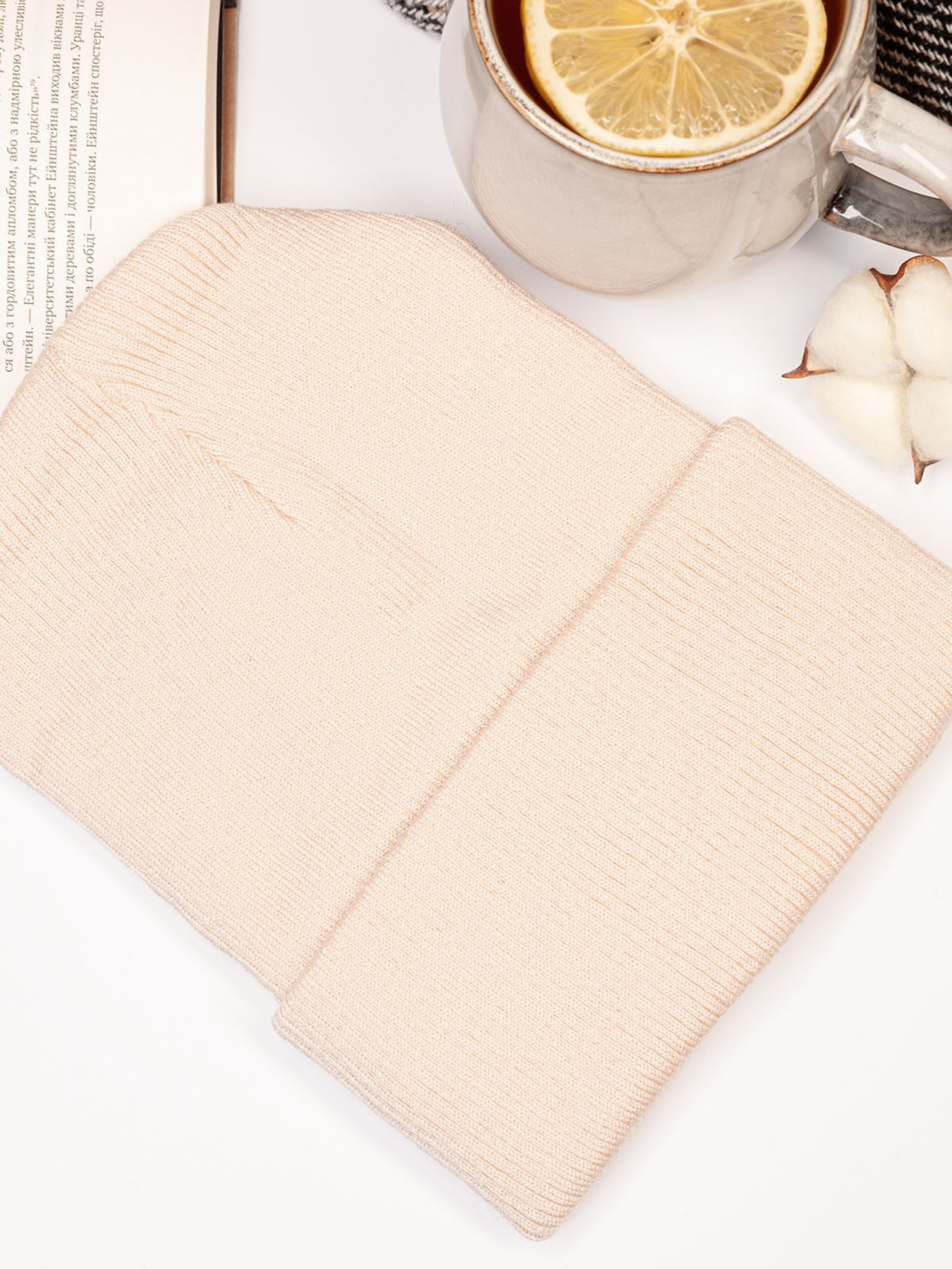 Шапка ISSA Plus модель SH-10_beige Фото