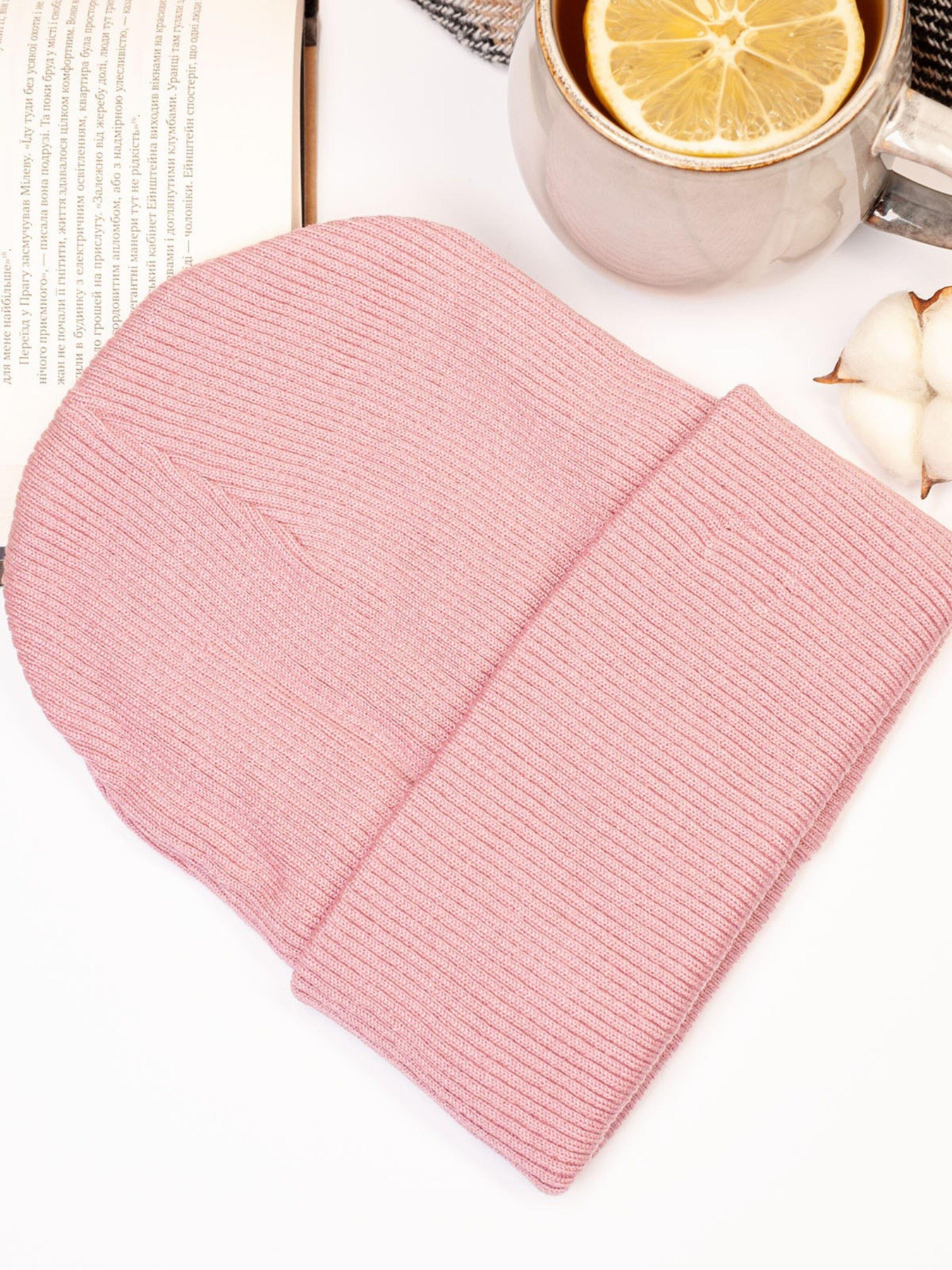 Шапка ISSA Plus модель SH-10_pink Фото