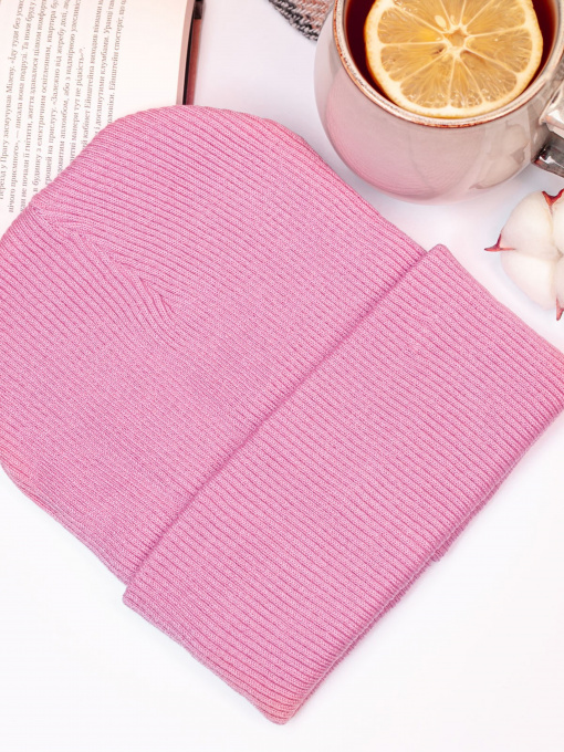 Шапка ISSA Plus модель SH-10_lilac Фото