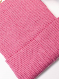 Шапка ISSA Plus модель SH-10_darkpink Фото