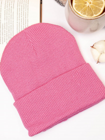 Шапка ISSA Plus модель SH-10_darkpink Фото