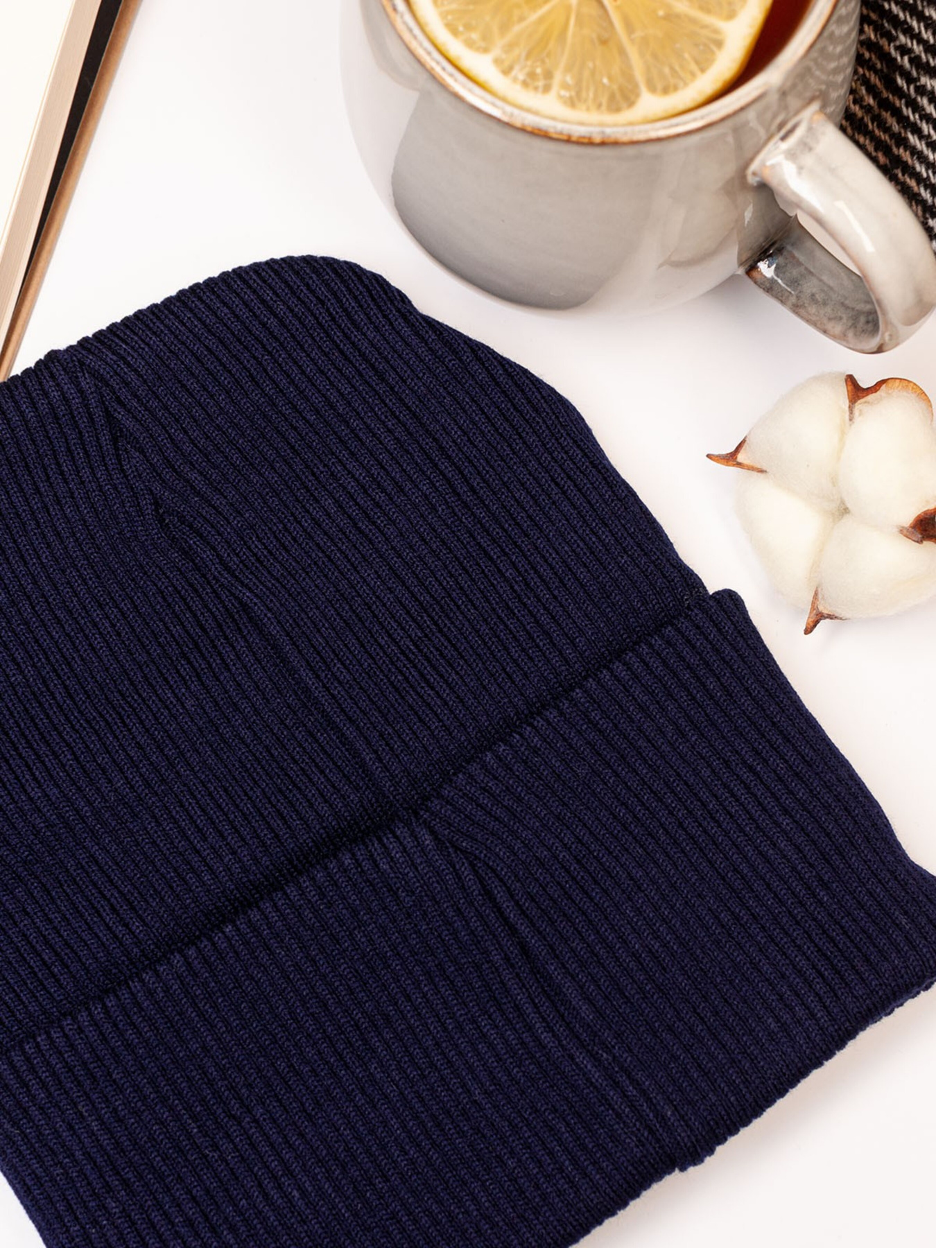 Шапка ISSA Plus модель SH-10_darkblue Фото