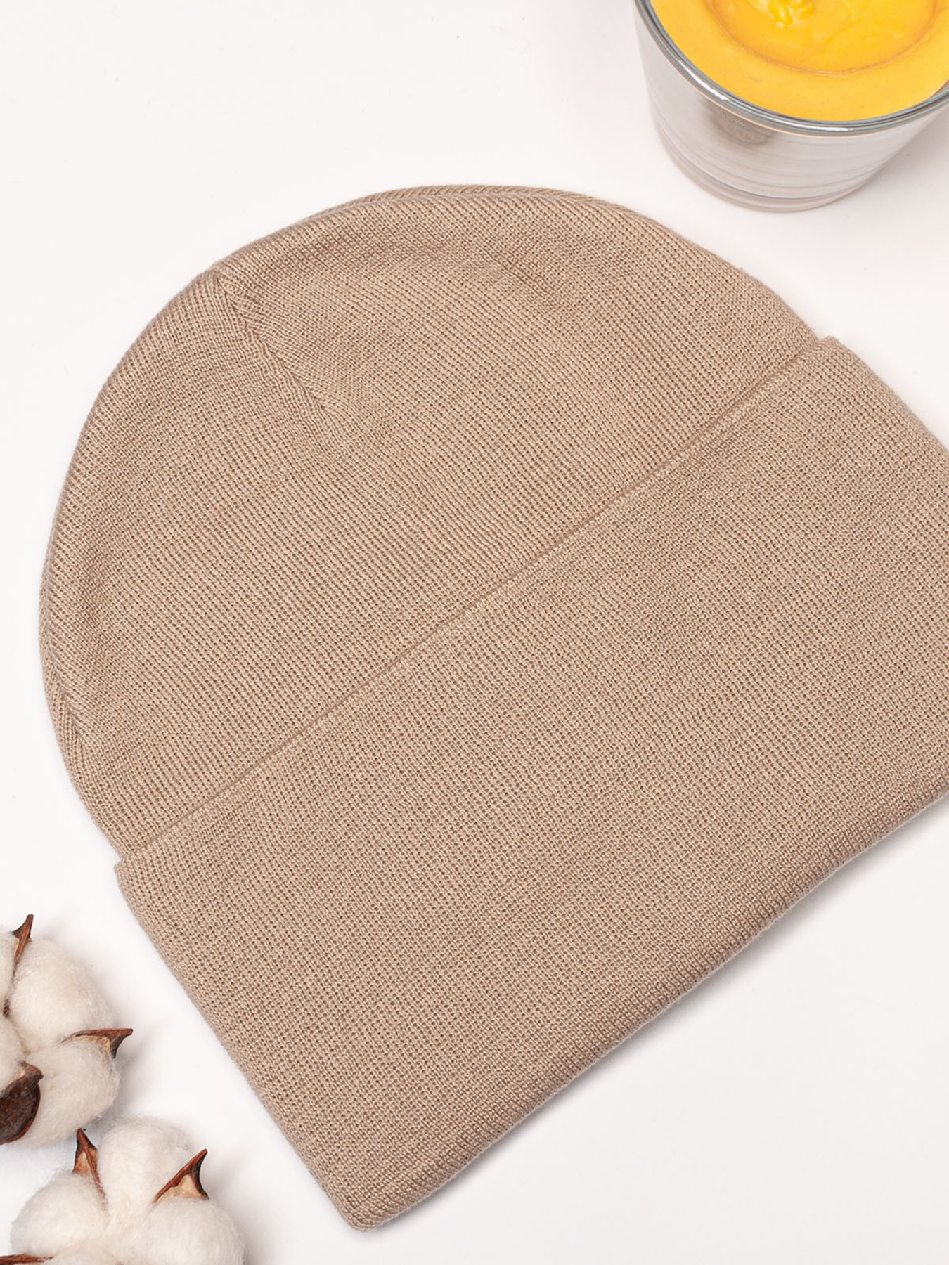 Шапка ISSA Plus модель SH-11_darkbeige Фото