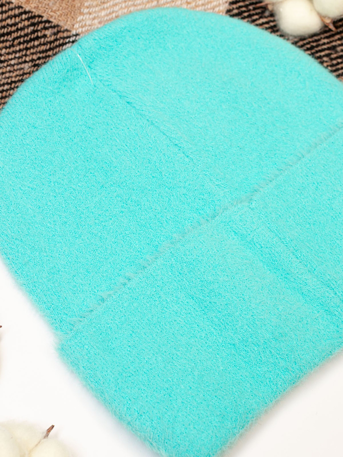 Шапка ISSA Plus модель SH-12_turquoise Фото