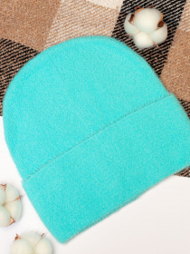 Шапка ISSA Plus модель SH-12_turquoise Фото