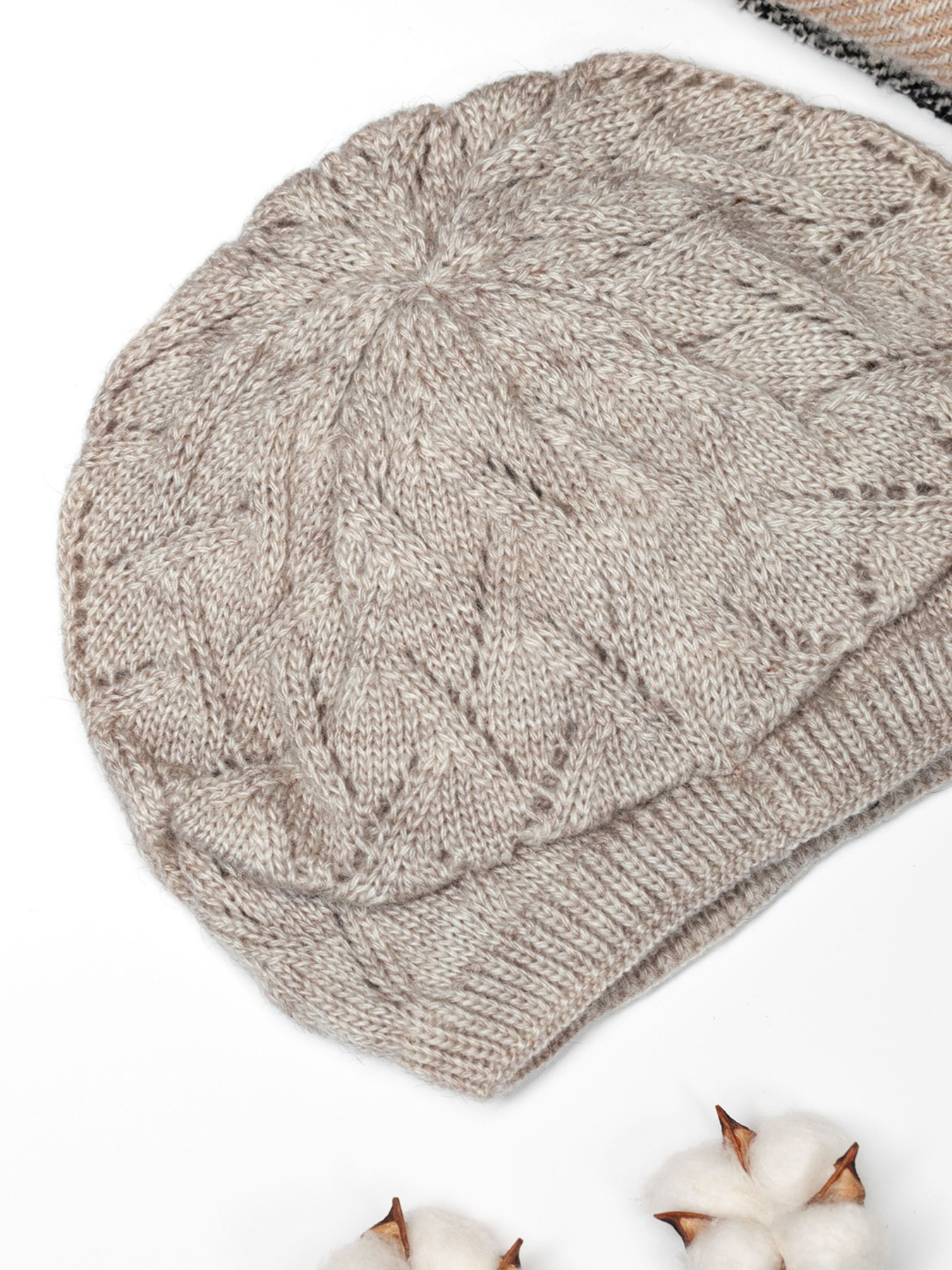 Шапка ISSA Plus модель SH-14_beige Фото