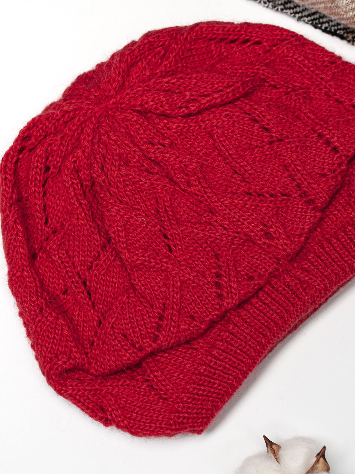 Шапка ISSA Plus модель SH-14_coral Фото