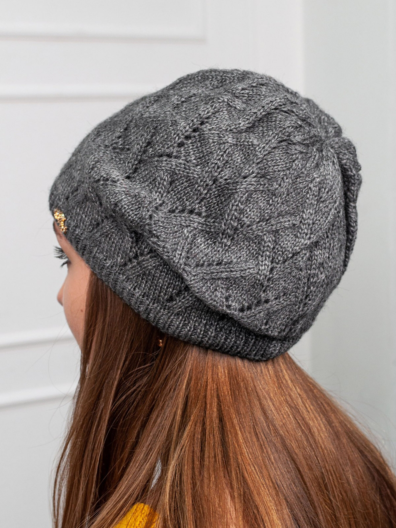 Шапка ISSA Plus модель SH-14_grey Фото