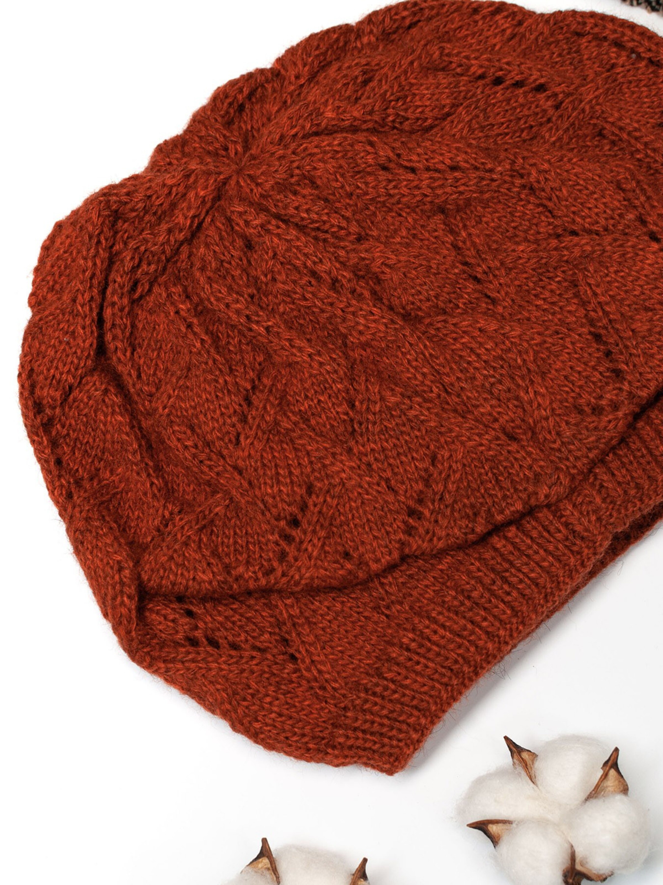 Шапка ISSA Plus модель SH-14_terracotta Фото