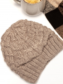 Шапка ISSA Plus модель SH-15_beige Фото