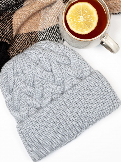 Шапка ISSA Plus модель SH-16_grey Фото