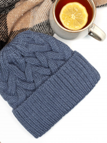 Шапка ISSA Plus модель SH-16_blue Фото