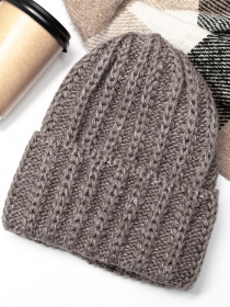 Шапка ISSA Plus модель SH-17_brown Фото