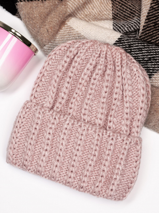 Шапка ISSA Plus модель SH-17_pink Фото