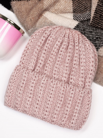 Шапка ISSA Plus модель SH-17_pink Фото