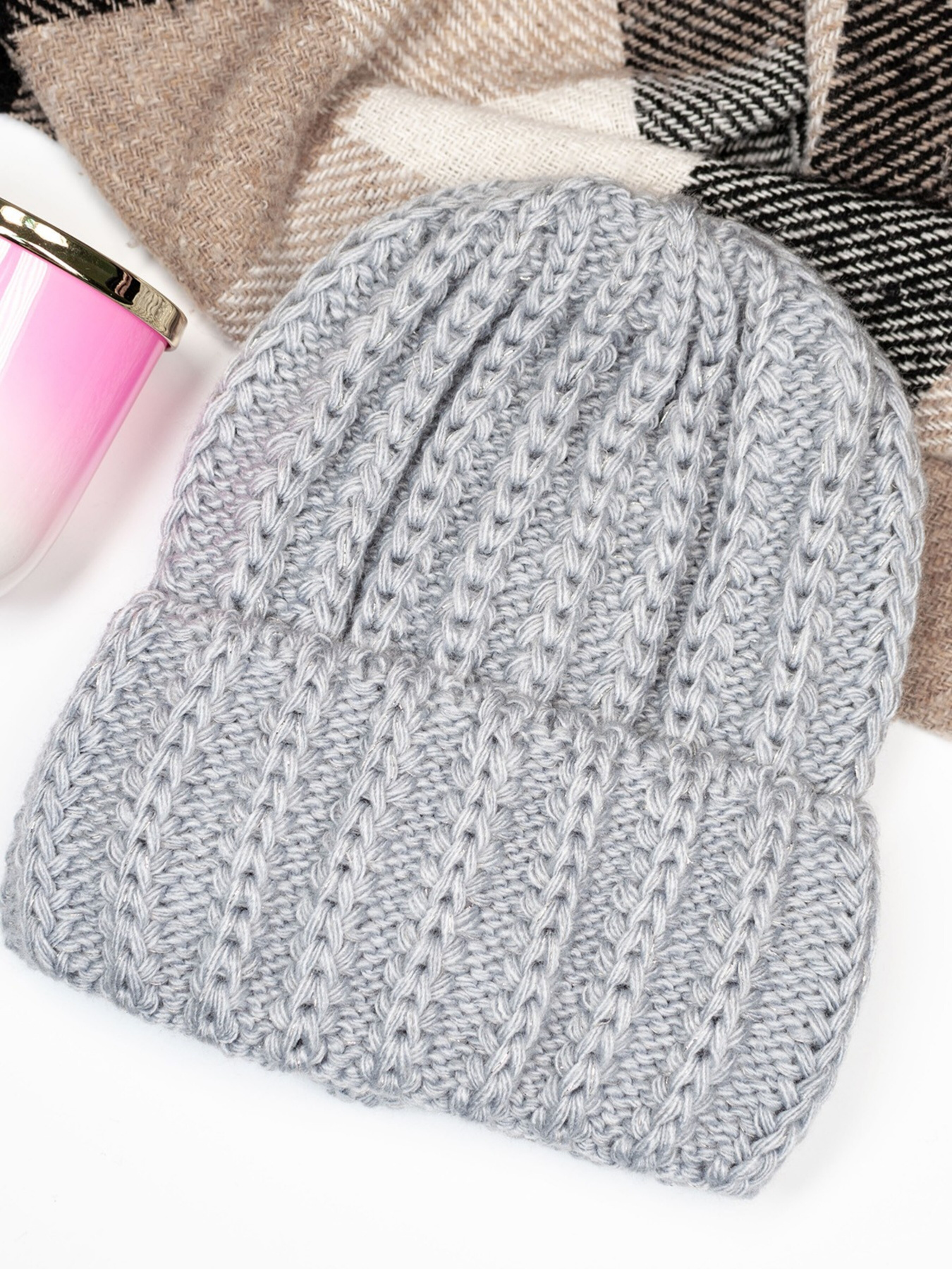 Шапка ISSA Plus модель SH-17_grey Фото