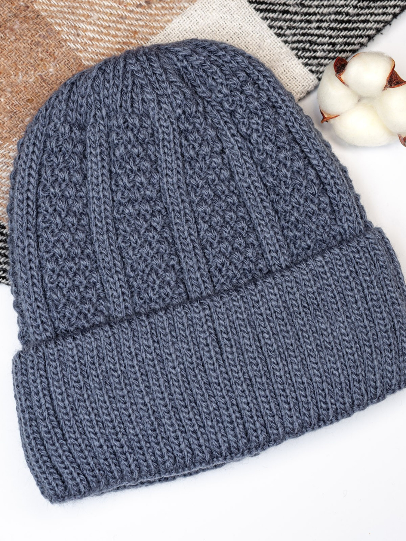 Шапка ISSA Plus модель SH-18_blue Фото