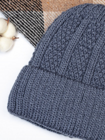 Шапка ISSA Plus модель SH-18_blue Фото