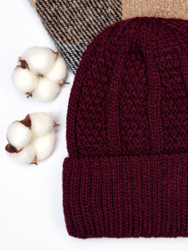 Шапка ISSA Plus модель SH-18_purple Фото