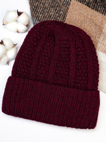 Шапка ISSA Plus модель SH-18_purple Фото