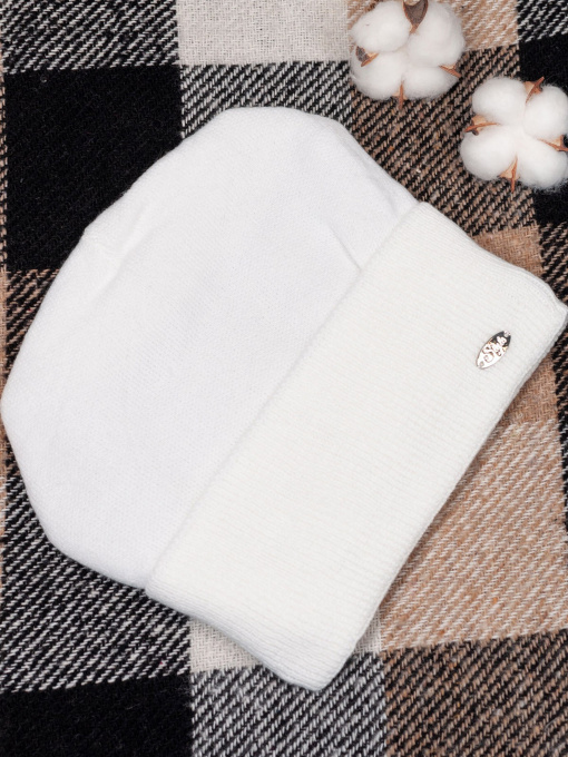 Шапка ISSA Plus модель SH-19_white Фото