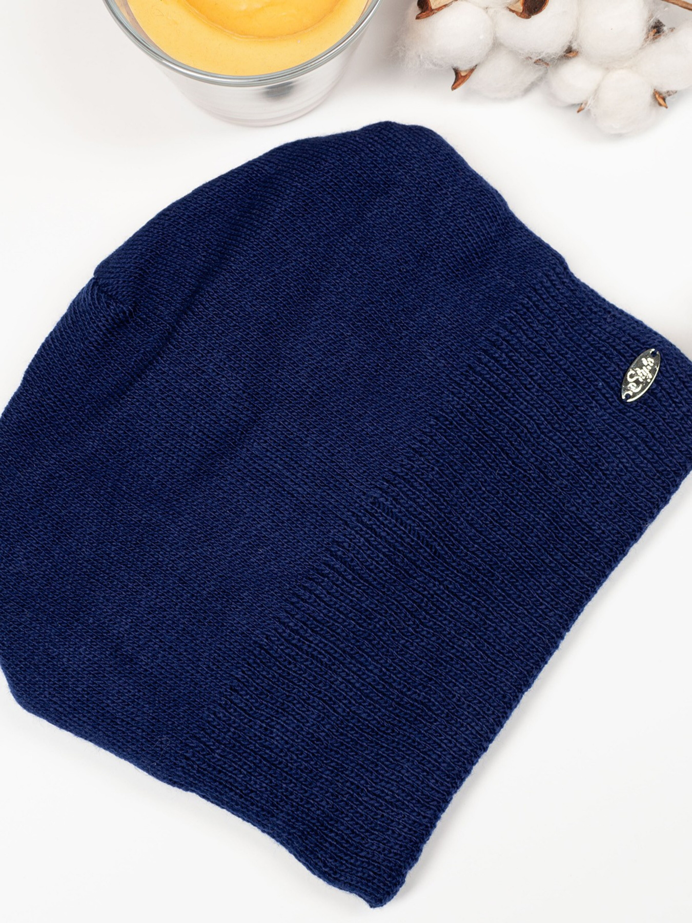 Шапка ISSA Plus модель SH-20_darkblue Фото