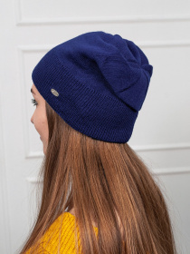 Шапка ISSA Plus модель SH-20_darkblue Фото