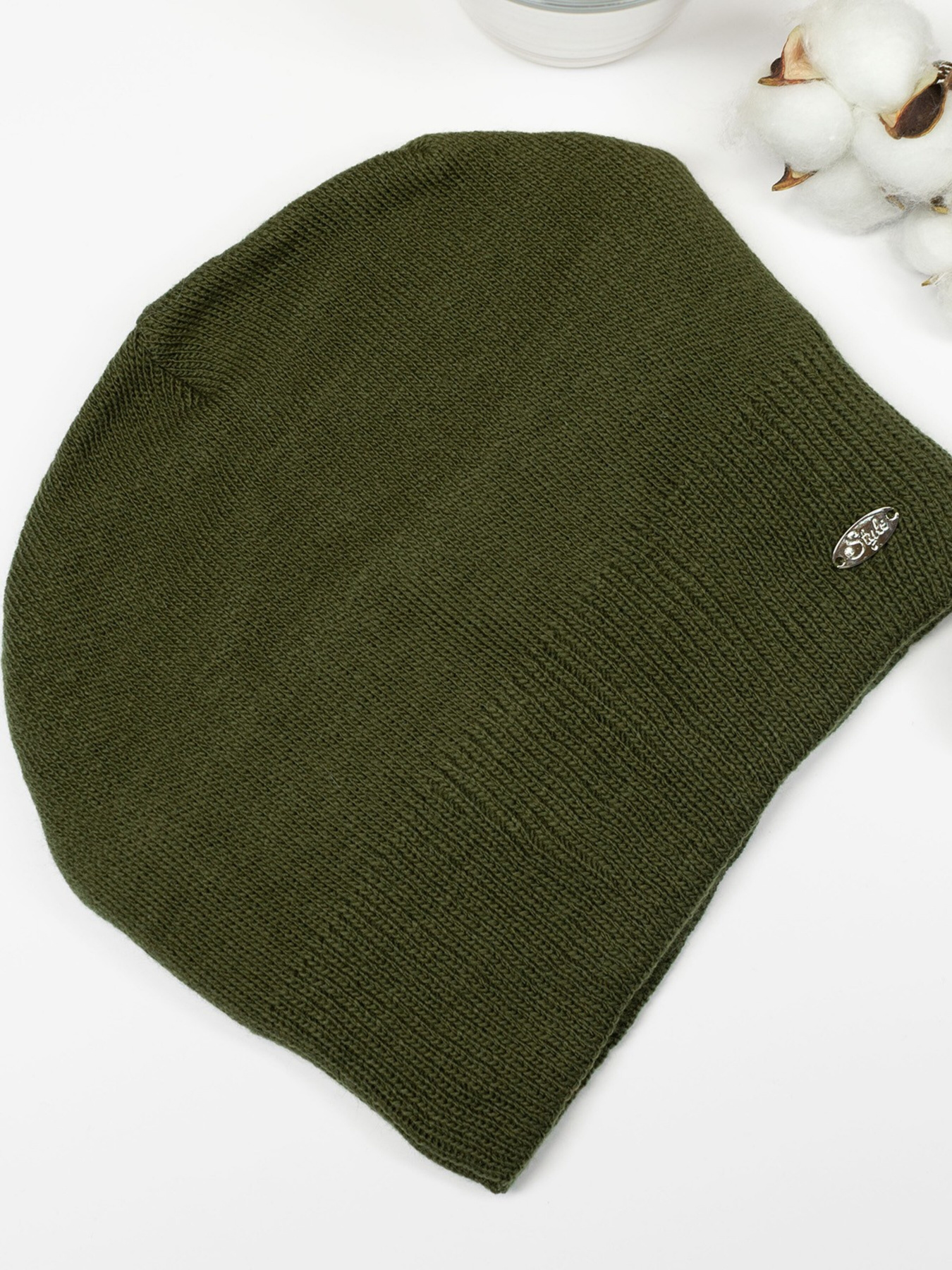 Шапка ISSA Plus модель SH-20_khaki Фото