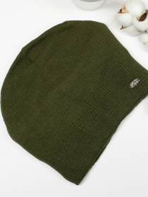 Шапка ISSA Plus модель SH-20_khaki Фото