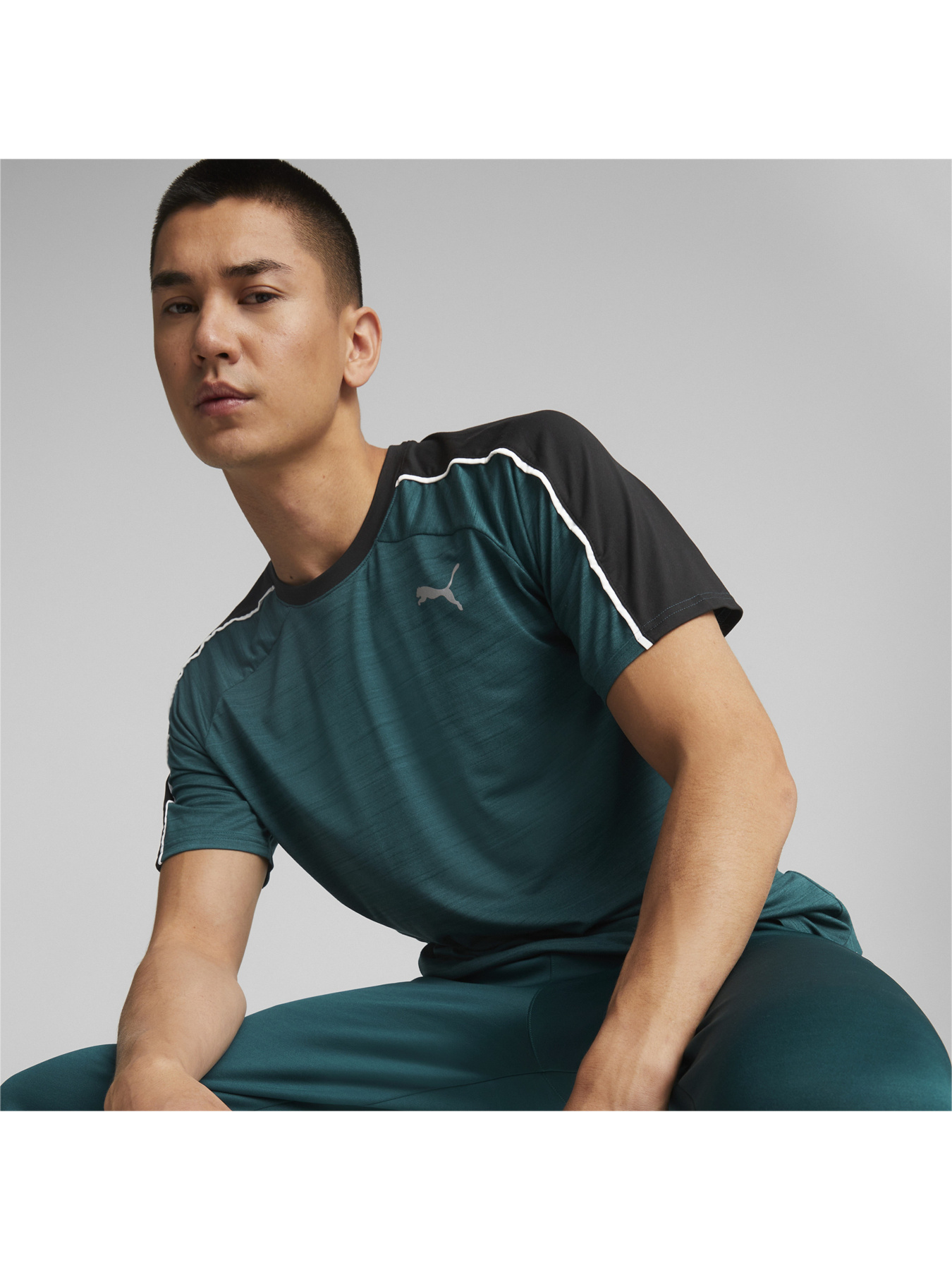 Футболка спортивная PUMA Train Cloudspun Ss Tee модель 522322 Фото