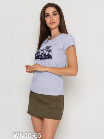 Футболка ISSA Plus модель WN10-65_grey Фото