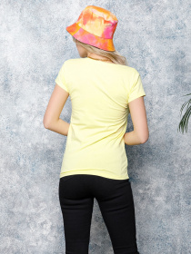 Футболка ISSA Plus модель WN20-126_yellow Фото