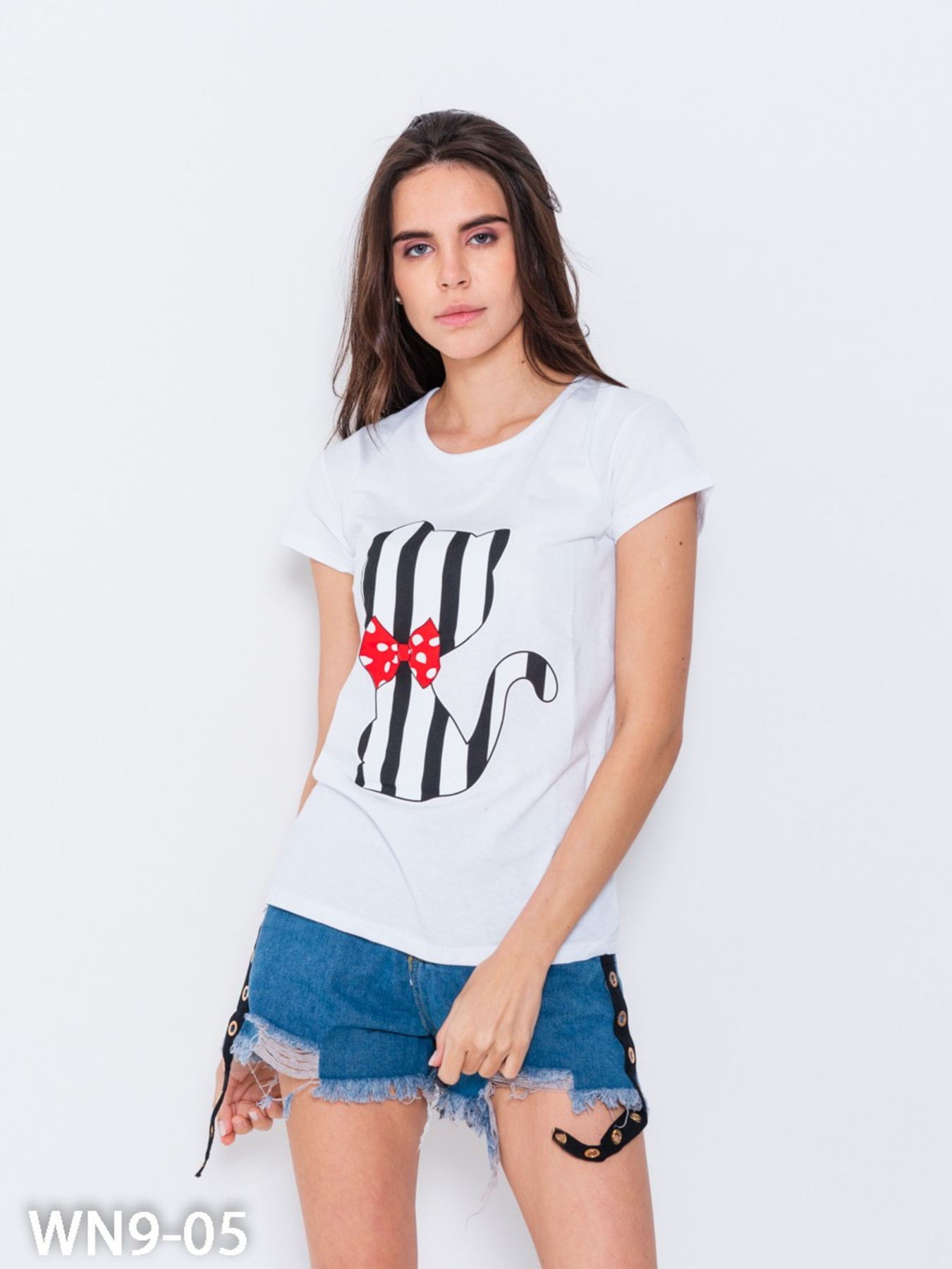 Футболка ISSA Plus модель WN9-05_white Фото