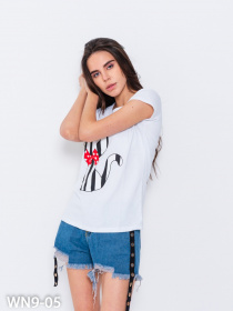 Футболка ISSA Plus модель WN9-05_white Фото