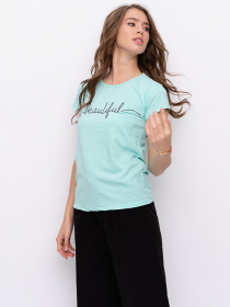 Футболка ISSA Plus модель WN9-10_mint Фото