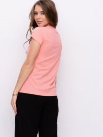 Футболка ISSA Plus модель WN9-13_peach Фото