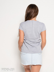 Футболка ISSA Plus модель WN9-39_grey Фото