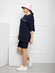 Футболка ISSA Plus модель 12640_blue. Фото